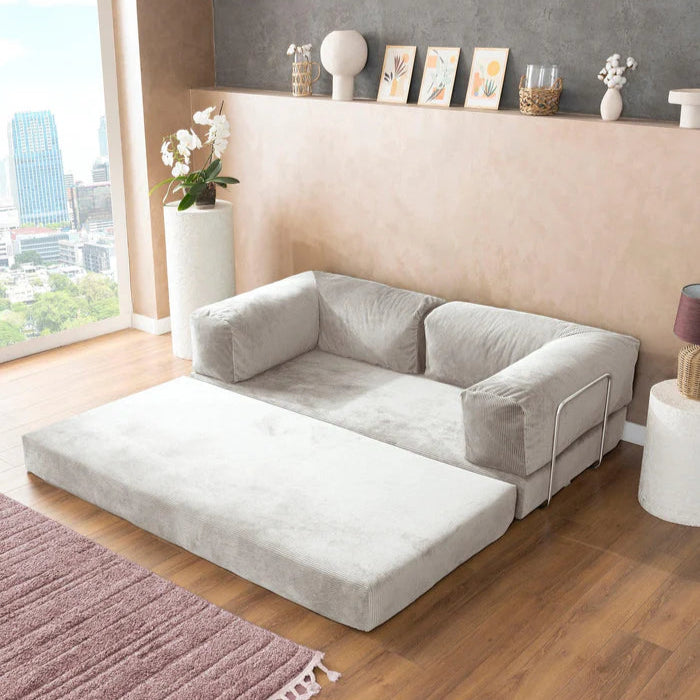 CUDDL Chalk White Sofa