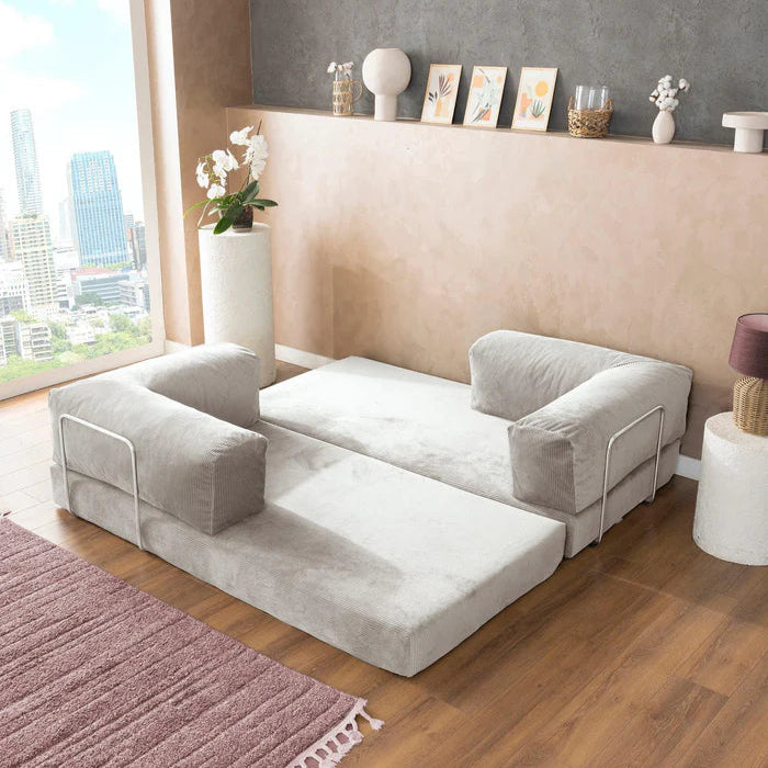CUDDL Chalk White Sofa