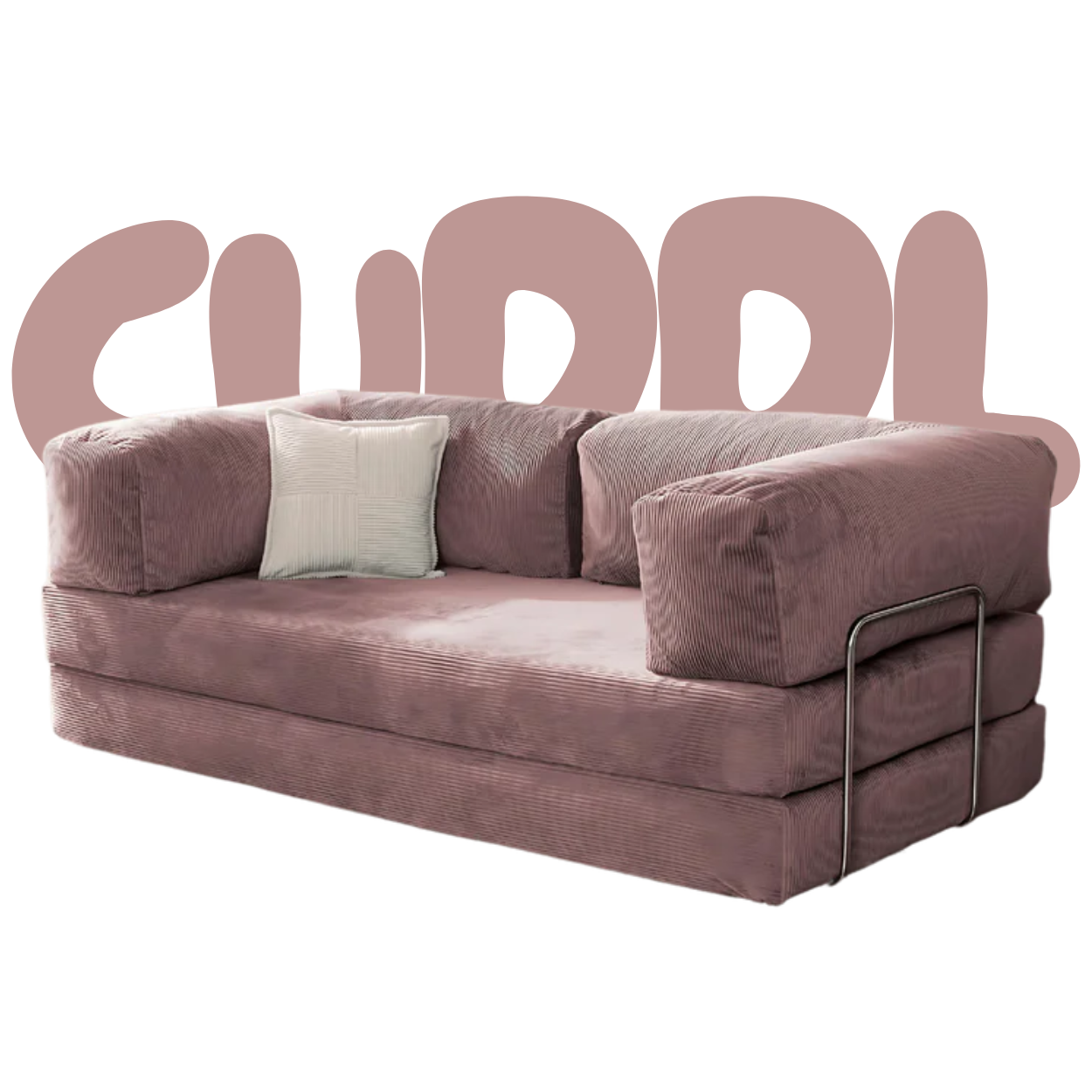 CUDDL Blush Pink Sofa