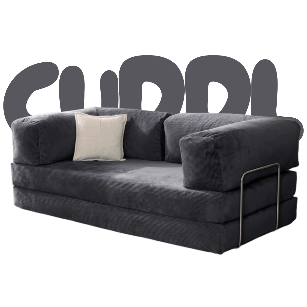 CUDDL Graphite Grey Sofa