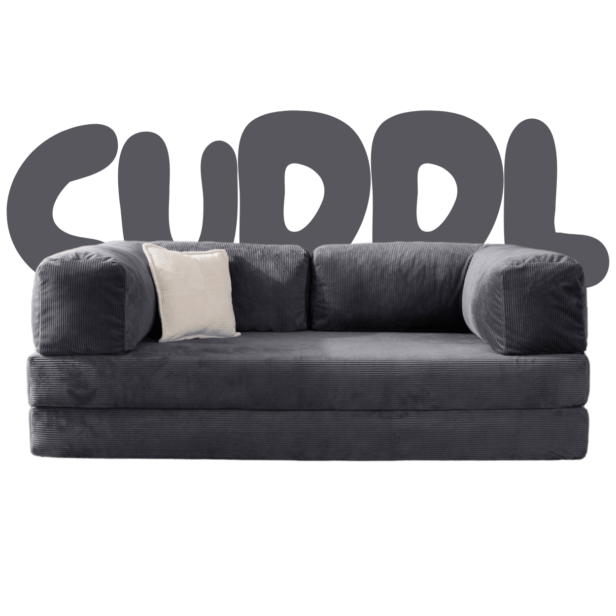 CUDDL Graphite Grey Sofa
