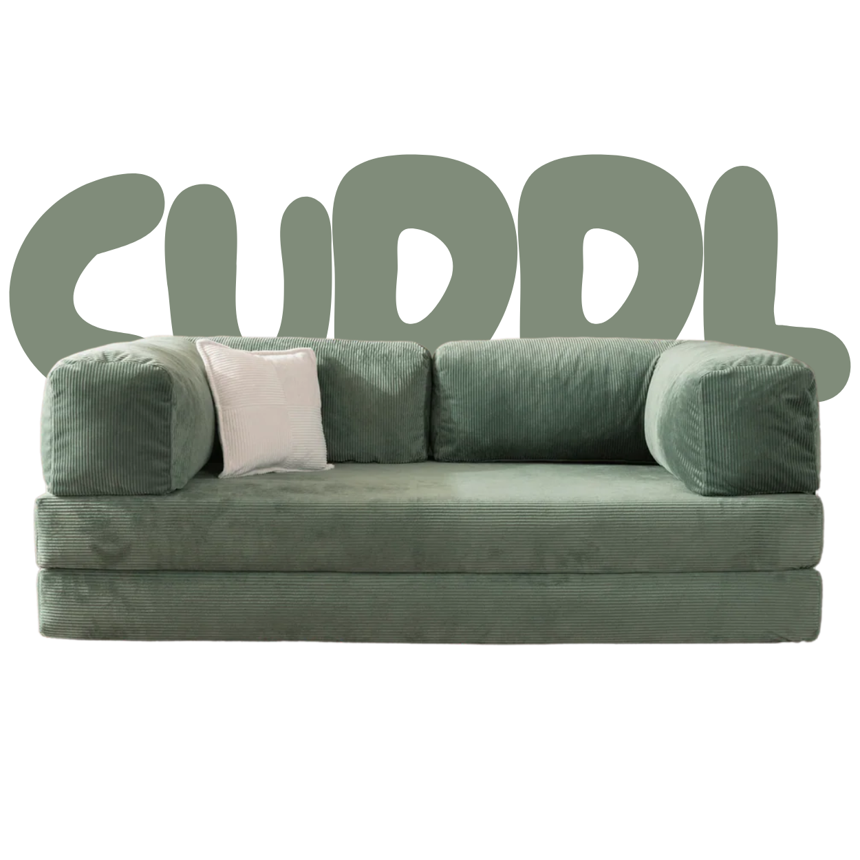 CUDDL Sage Green Sofa
