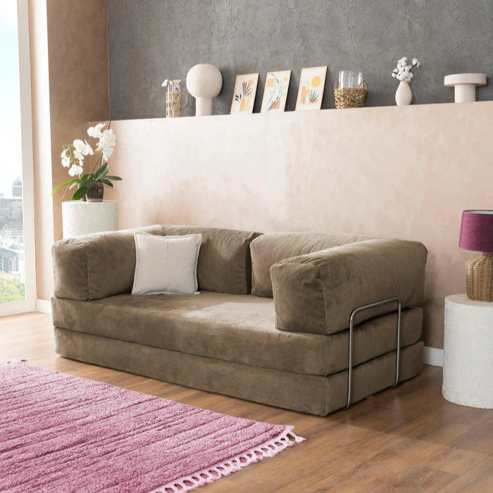 CUDDL Mocha Brown Sofa