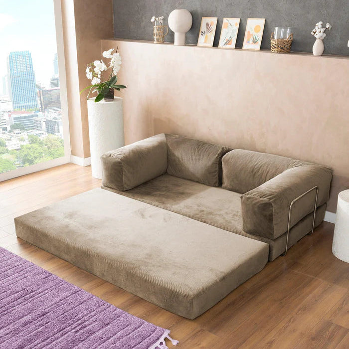CUDDL Mocha Brown Sofa