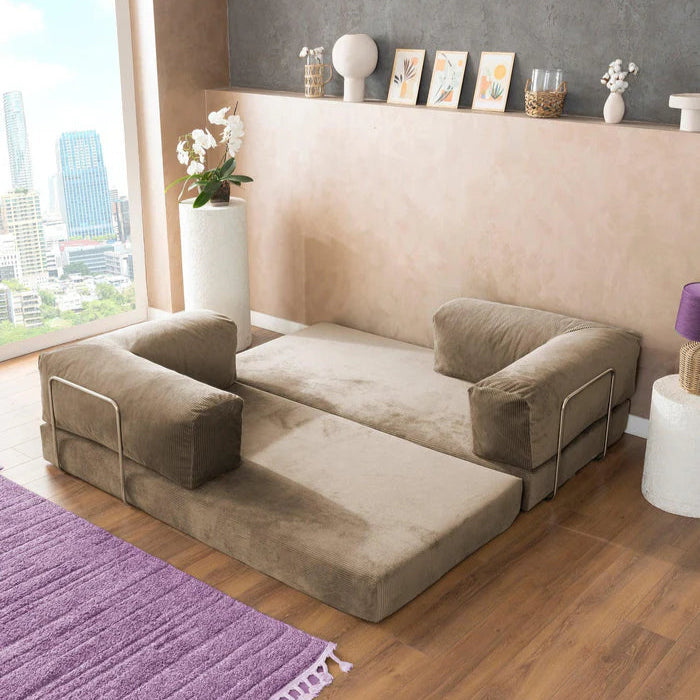 CUDDL Mocha Brown Sofa