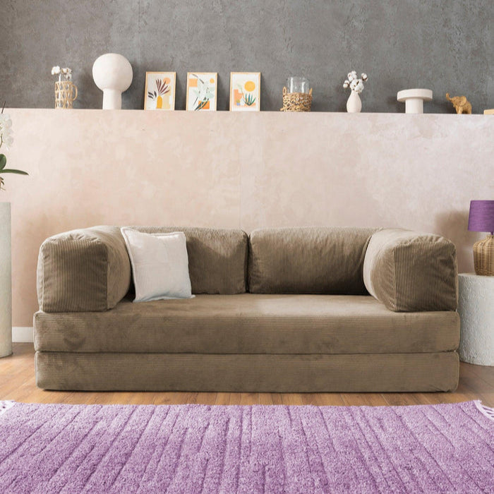 CUDDL Mocha Brown Sofa