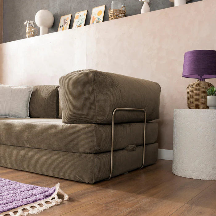 CUDDL Mocha Brown Sofa