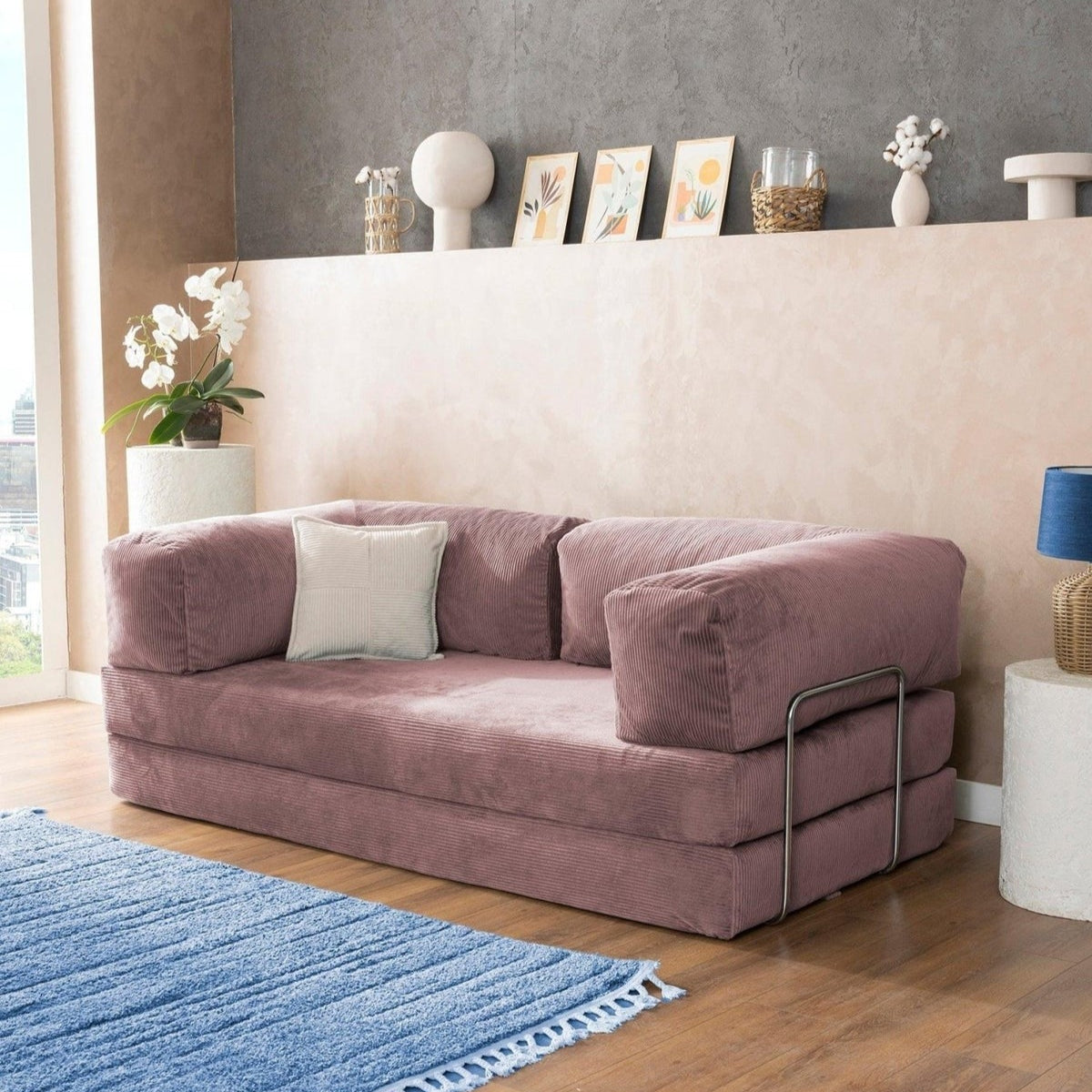 CUDDL Blush Pink Sofa