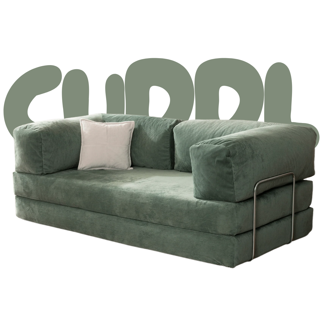 CUDDL Sage Green Sofa